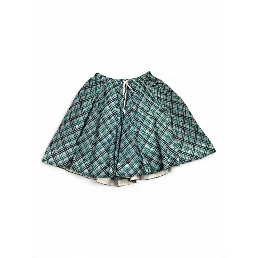 Maeve Plaid Skater Circle Skirt‎ Size M